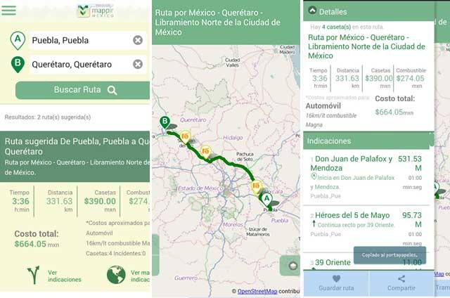 Traza tu ruta con Mappir Traza tu ruta con Mappir