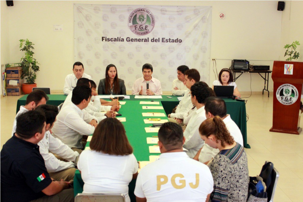 Se reúnen unidades antisecuestro en Yucatán Se reúnen unidades antisecuestro en Yucatán