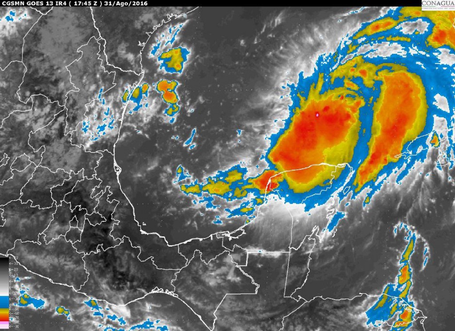 Se forma la tormenta tropical Hermine Se forma la tormenta tropical Hermine