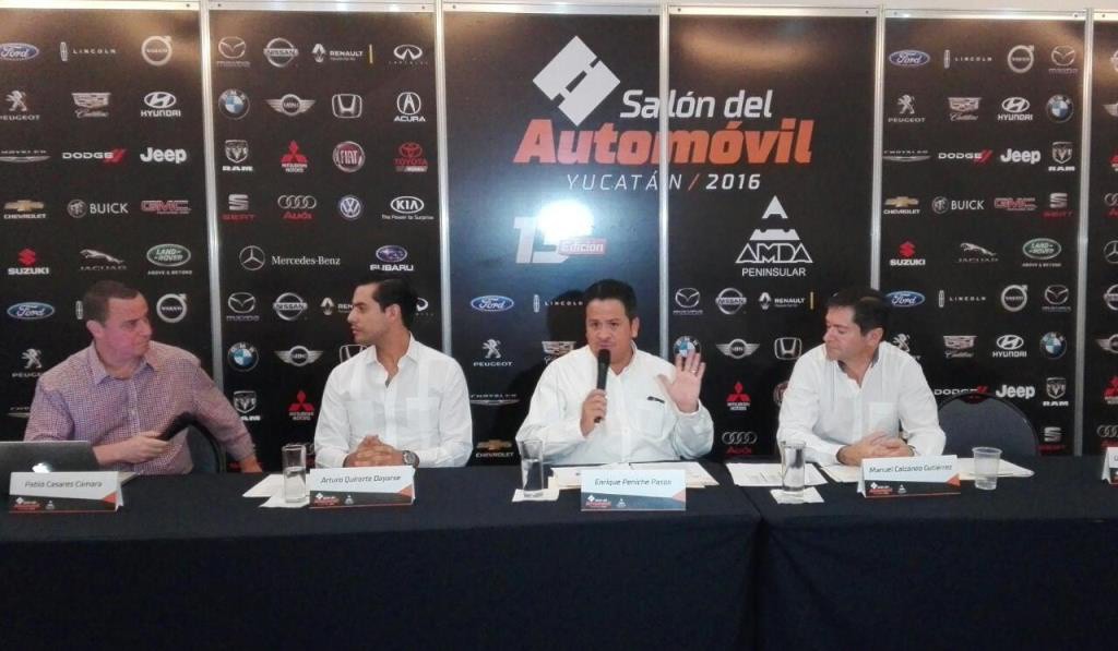 Presentan Salón del Automóvil Yucatán 2016 Presentan Salón del Automóvil Yucatán 2016
