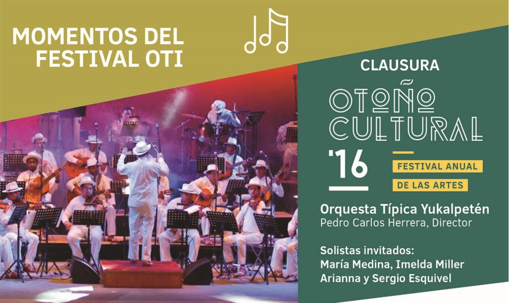 Este domingo, clausura del Otoño Cultural 2016 Este domingo, clausura del Otoño Cultural 2016