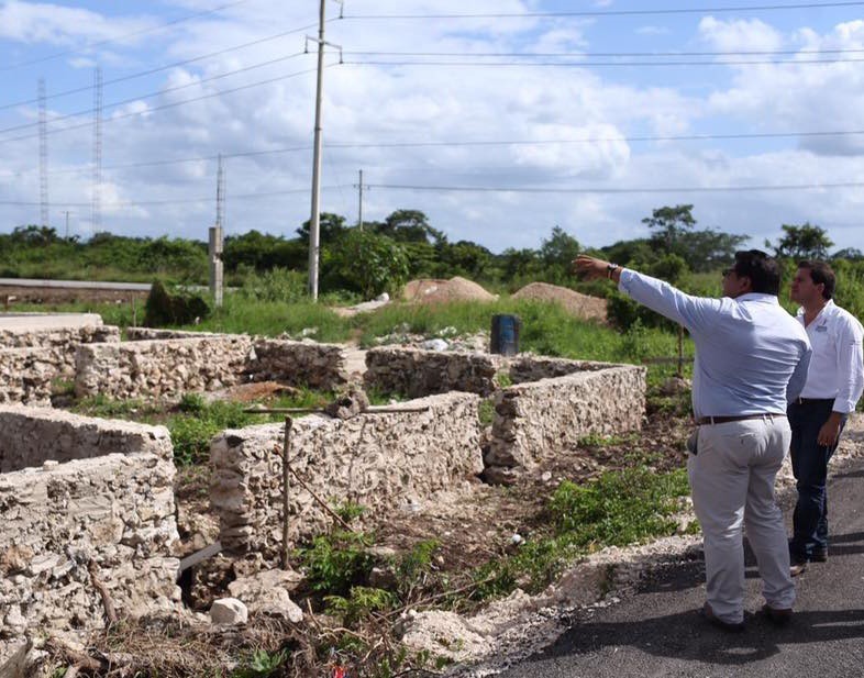 Constatan avances del Parador Turístico de Sucilá Constatan avances del Parador Turístico de Sucilá