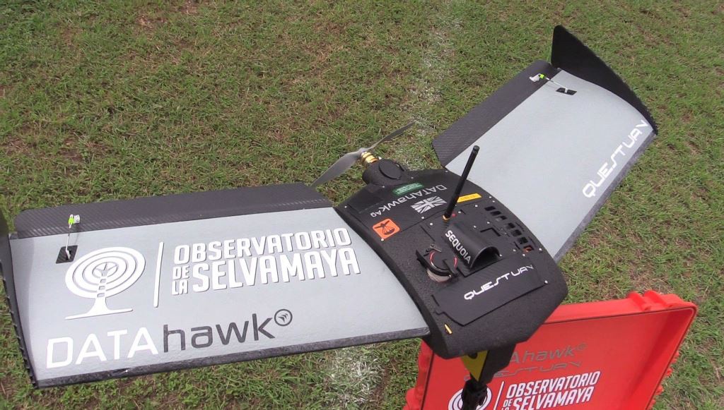 Monitorean la selva maya con un dron Monitorean la selva maya con un dron