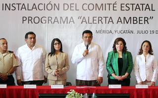Yucatán se suma al programa Alerta Amber Yucatán se suma al programa Alerta Amber