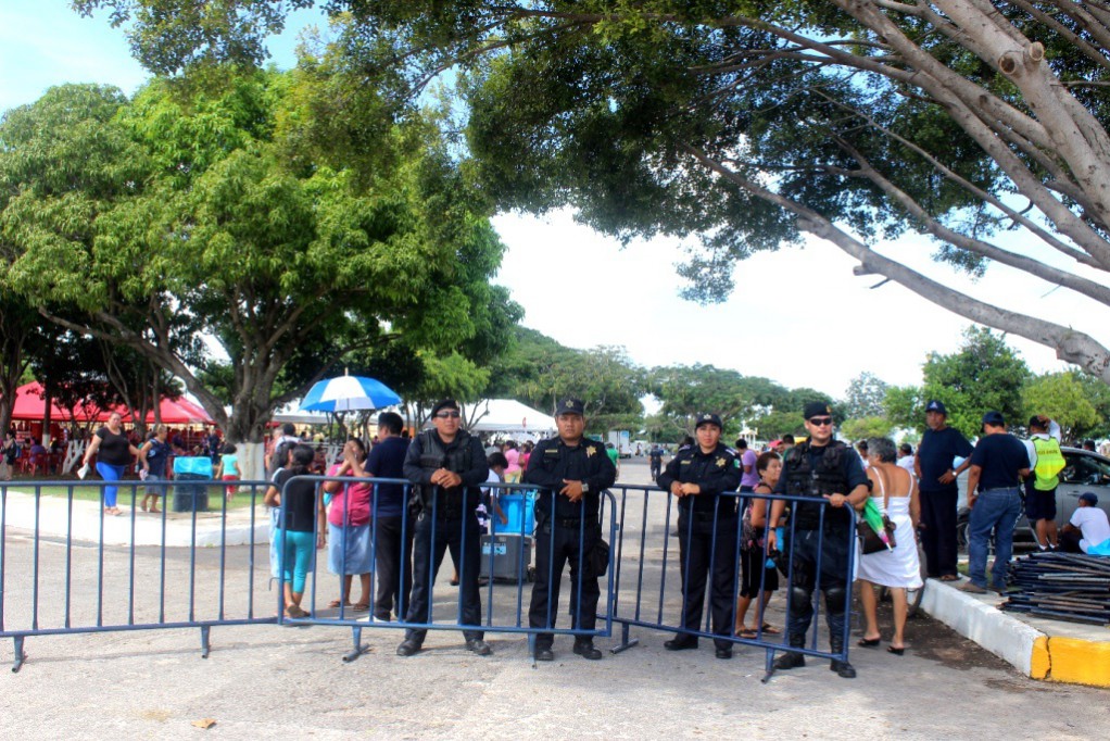 Operativo de seguridad en el Paseo de las Ánimas Operativo de seguridad en el Paseo de las Ánimas