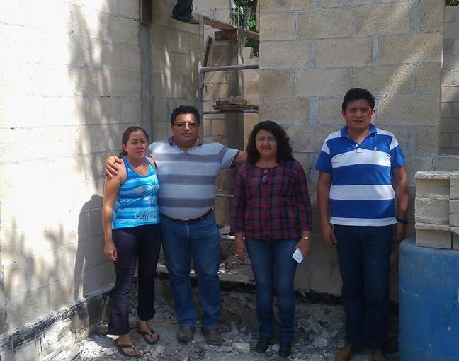 Avanza construcción de acciones de vivienda en Sucilá Avanza construcción de acciones de vivienda en Sucilá