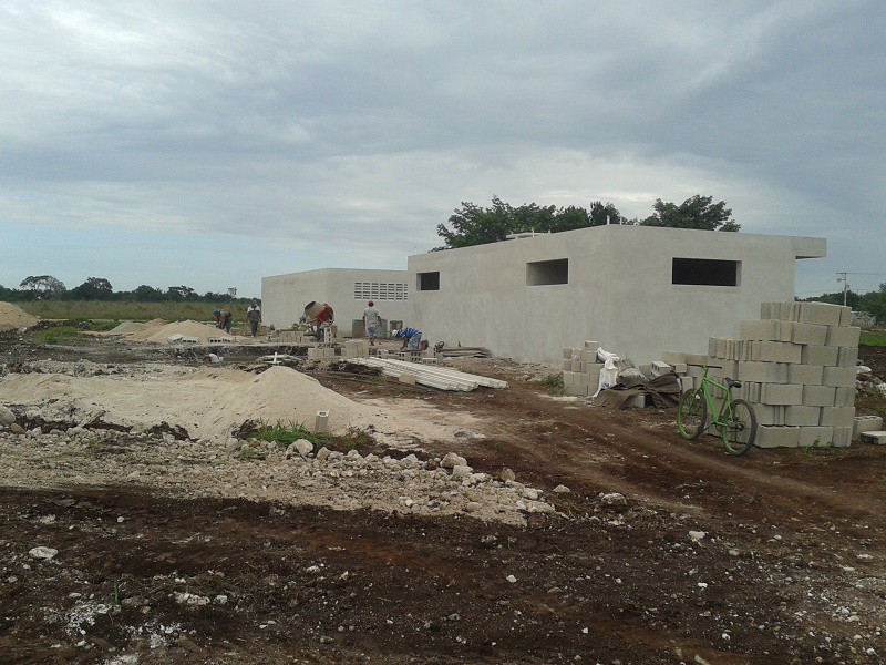 50% de avances en construcción de unidad deportiva de Tizimín 50% de avances en construcción de unidad deportiva de Tizimín
