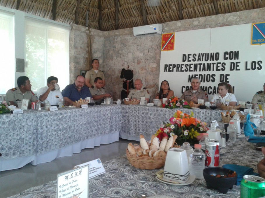 Destacan labor del Ejército Mexicano en sede vallisoletana Destacan labor del Ejército Mexicano en sede vallisoletana