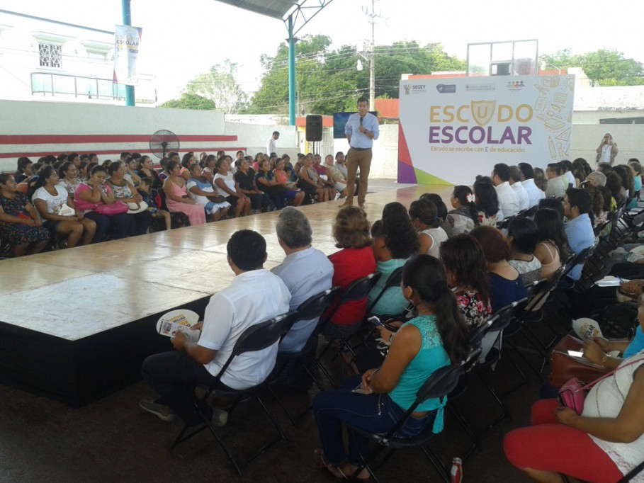 Escudo escolar protegerá a las familias Escudo escolar protegerá a las familias