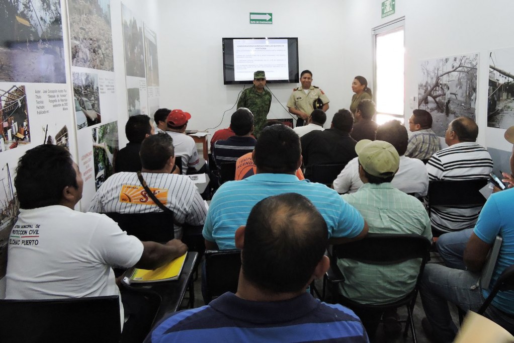 Capacitan a directores municipales de Protección Civil Capacitan a directores municipales de Protección Civil