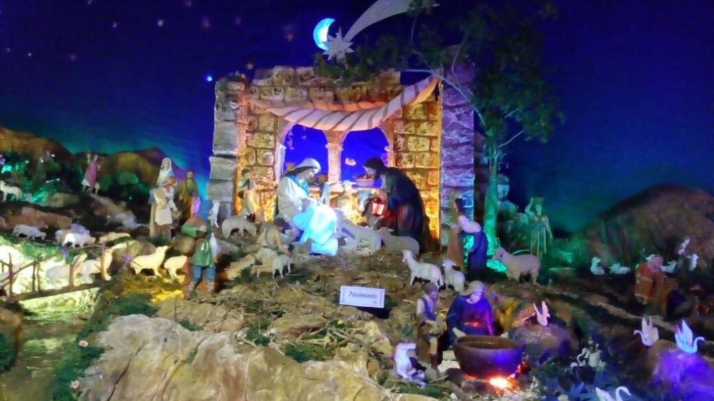 Invitan a visitar el nacimiento en el Asilo Celarain Invitan a visitar el nacimiento en el Asilo Celarain