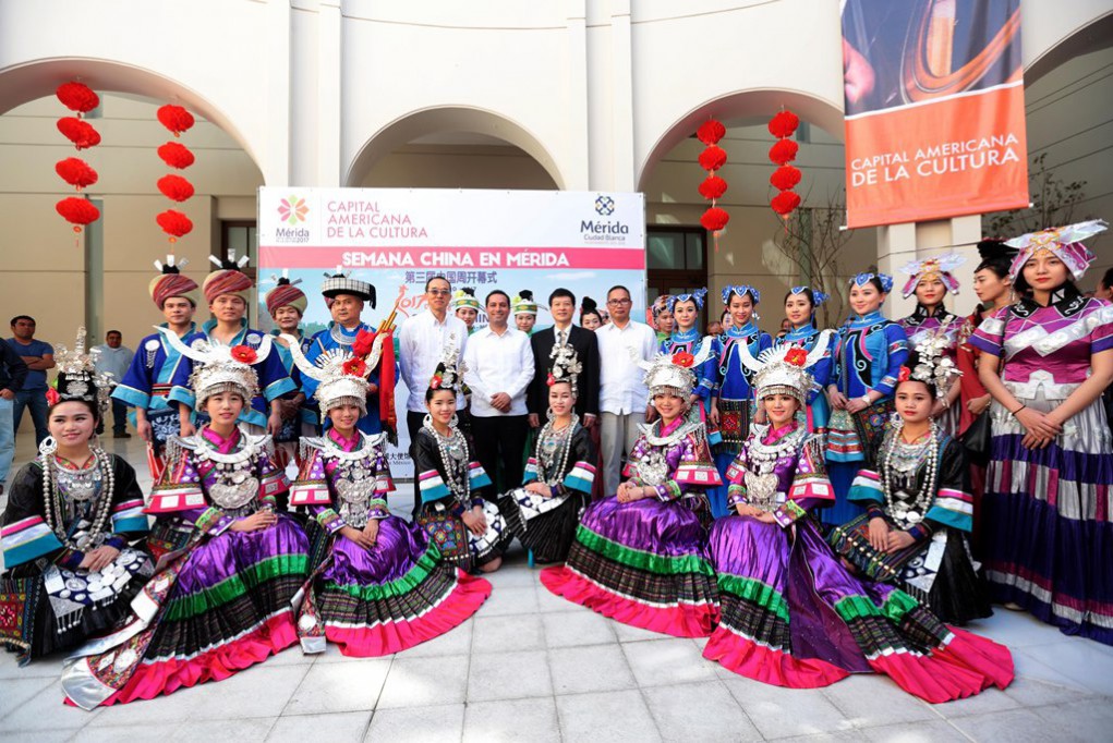 Inauguran la Semana de China en Mérida Inauguran la Semana de China en Mérida