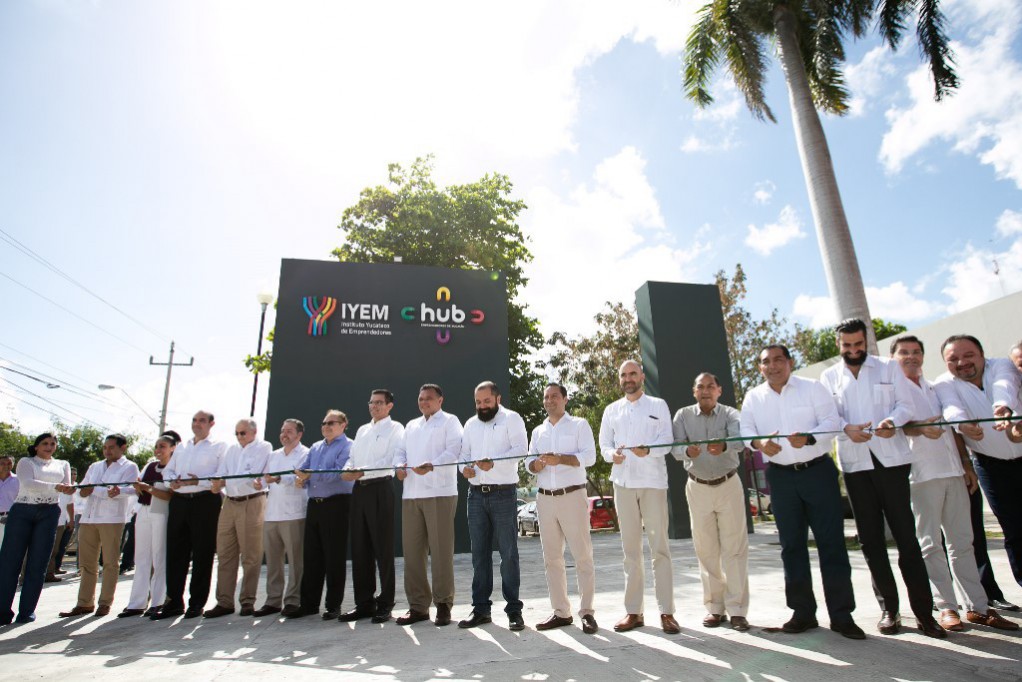 Inauguran el hub emprendedores de Yucatán. Inauguran el hub emprendedores de Yucatán.