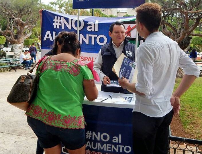 ¡No al aumento a las gasolinas!: Huacho Díaz ¡No al aumento a las gasolinas!: Huacho Díaz