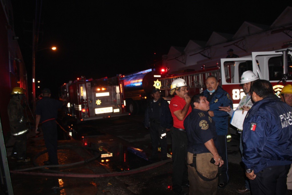 Se incendia maquiladora en el Centro Se incendia maquiladora en el Centro