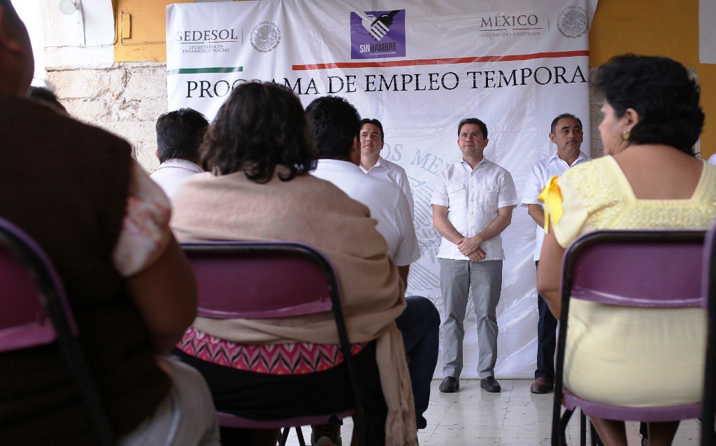 Empleo temporal para mejorar espacios públicos Empleo temporal para mejorar espacios públicos