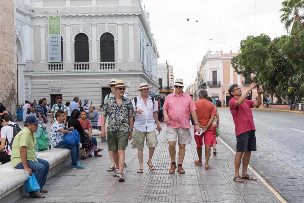 Turistas agotan vuelos a Yucatán Turistas agotan vuelos a Yucatán
