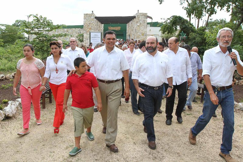 Inauguran importante pulmón verde para Mérida Inauguran importante pulmón verde para Mérida