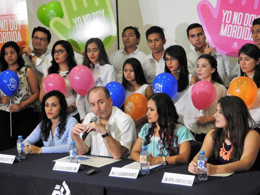 Presentan campaña "yo no doy mordida" Presentan campaña "yo no doy mordida"