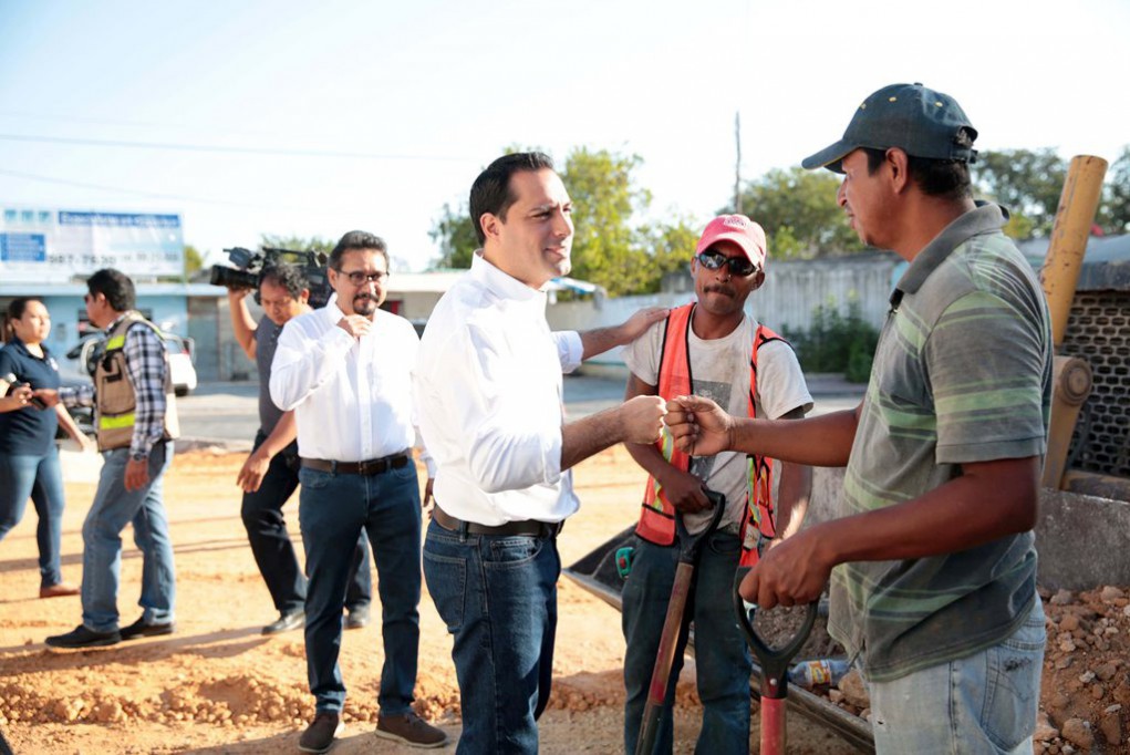 Avanza la repavimentación de calles en Mérida Avanza la repavimentación de calles en Mérida