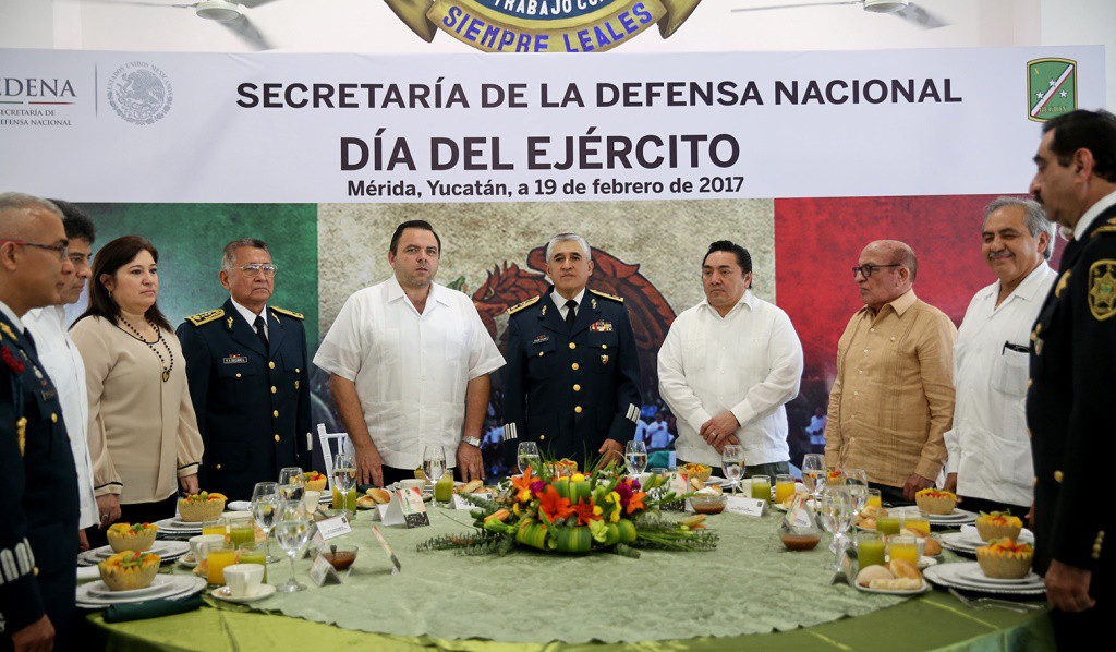 Celebran la creación del Ejército Mexicano Celebran la creación del Ejército Mexicano