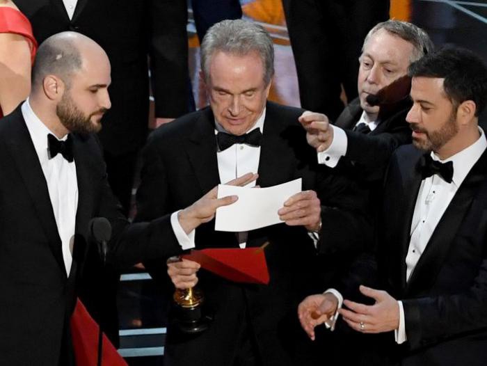 Oscar 2017: el papelón del final... Oscar 2017: el papelón del final...