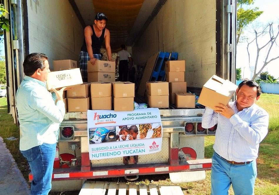 "Huacho" lleva Nutriendo Yucatán a municipios "Huacho" lleva Nutriendo Yucatán a municipios