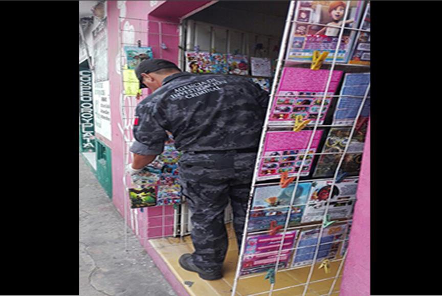 PGR decomisa material falsificado en Tizimín PGR decomisa material falsificado en Tizimín