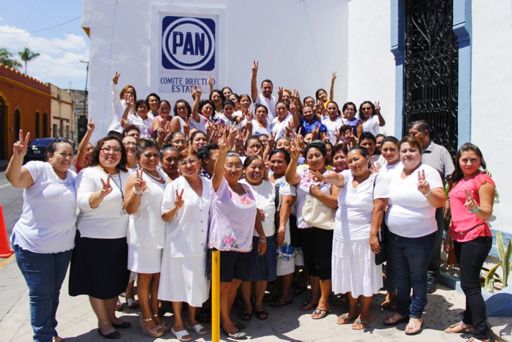 Destacan participación de la mujer en el PAN Destacan participación de la mujer en el PAN