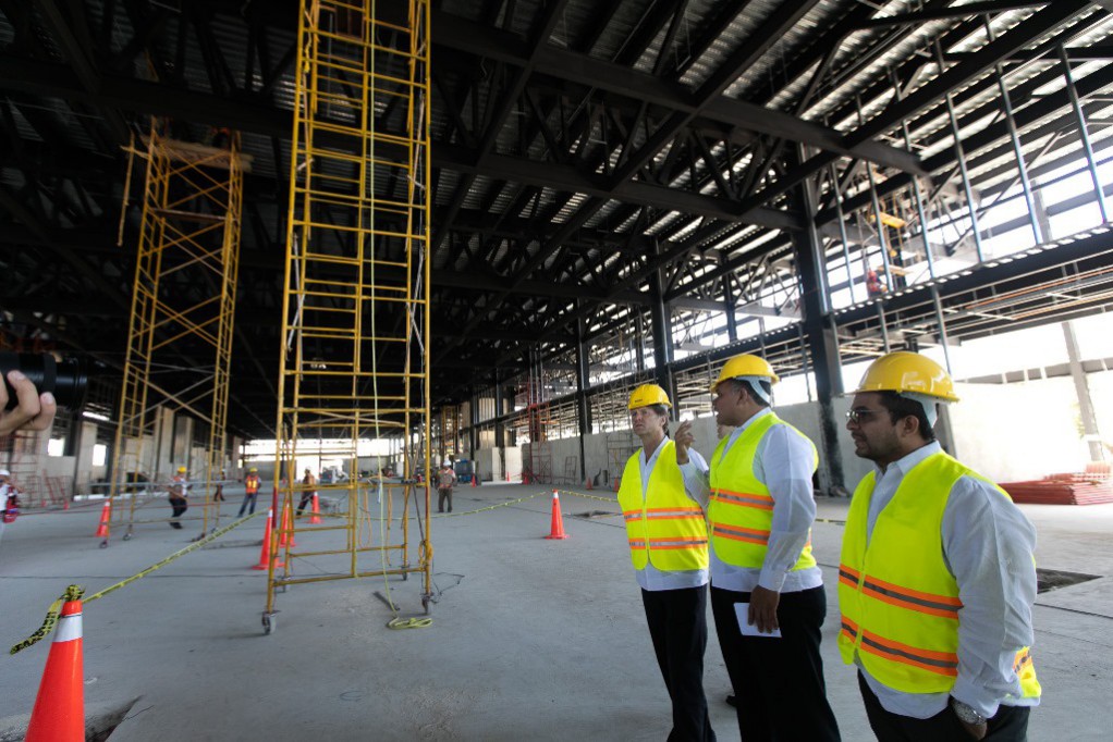 Supervisan obra del Centro Internacional de Congresos Supervisan obra del Centro Internacional de Congresos