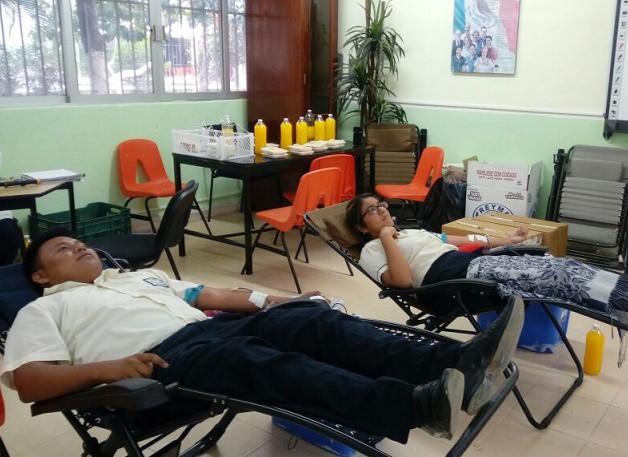 Aumentan donadores de sangre en el oriente Aumentan donadores de sangre en el oriente