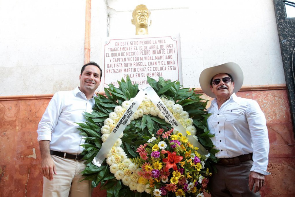 Anuncian la creación del Parque en honor a Pedro Infante Anuncian la creación del Parque en honor a Pedro Infante