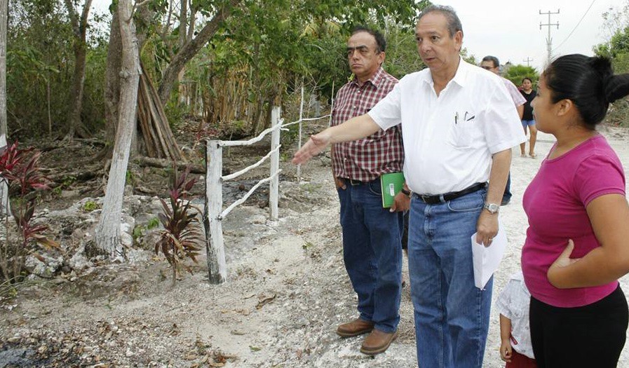 Construyen 200 techos en 32 comisarías tizimileñas Construyen 200 techos en 32 comisarías tizimileñas