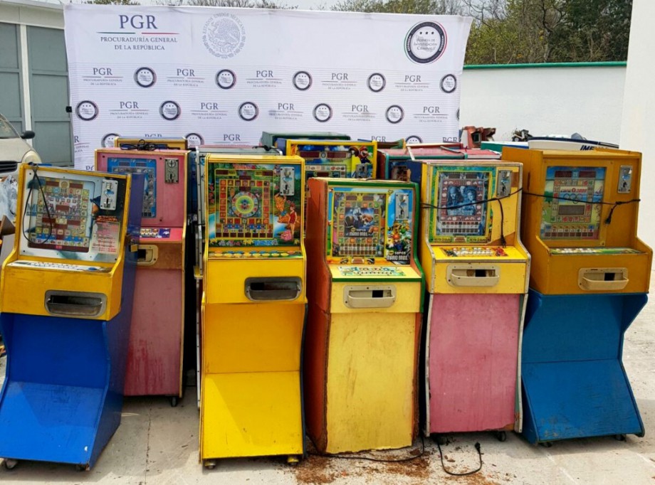 Aseguran mini casinos en Mérida Aseguran mini casinos en Mérida