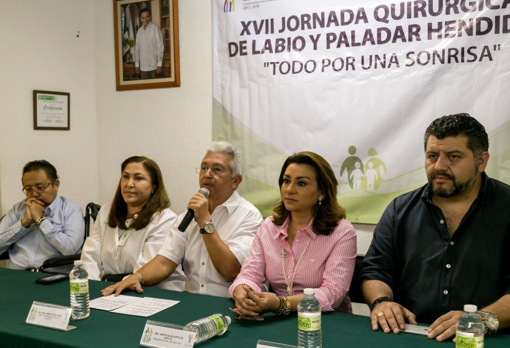 Del 8 al 15 de mayo, cirugías de labio y paladar hundido
