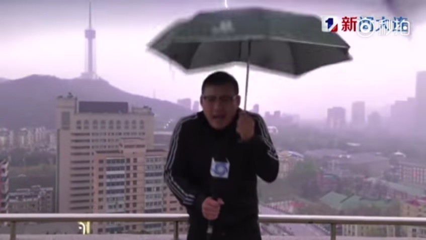 Reportero protagonizó una escalofriante escena Reportero protagonizó una escalofriante escena