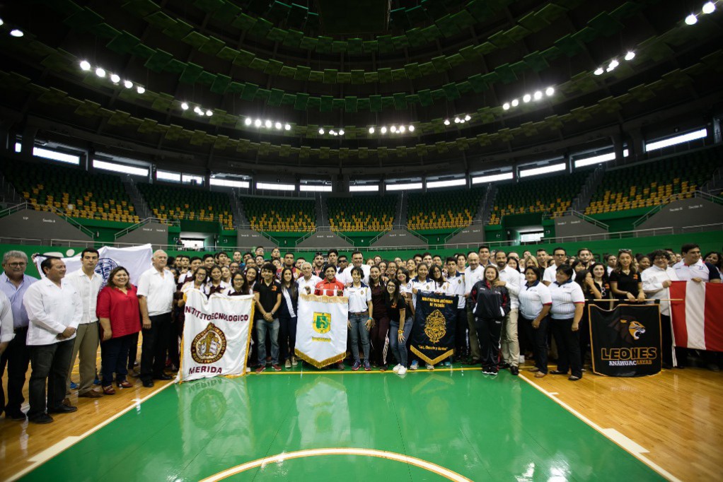 Abanderan delegación yucateca para la Universiada Nacional Abanderan delegación yucateca para la Universiada Nacional
