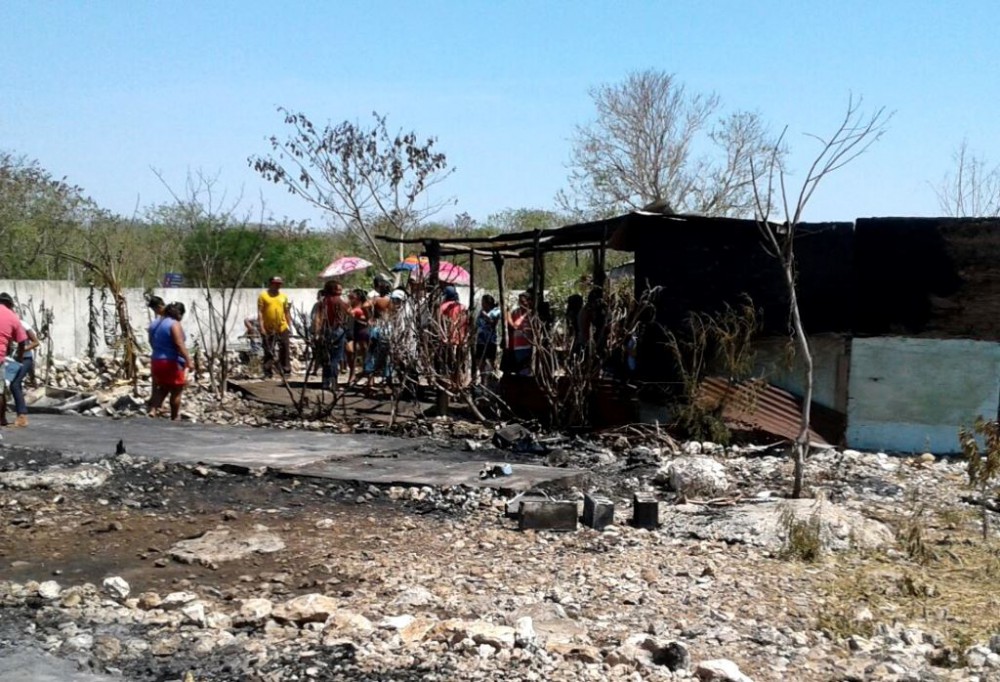 Piden ayuda tras incendio en "La Invasión" Piden ayuda tras incendio en "La Invasión"