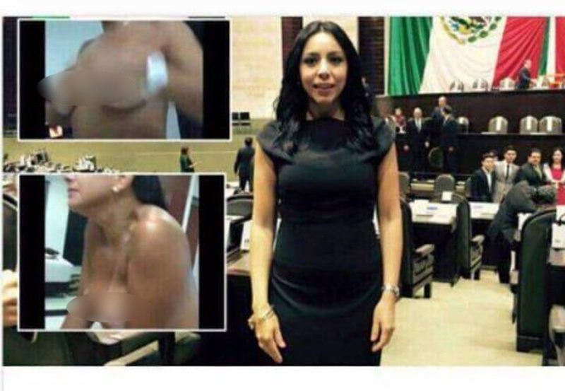 Diputada asegura que "su" video sexual es falso Diputada asegura que "su" video sexual es falso