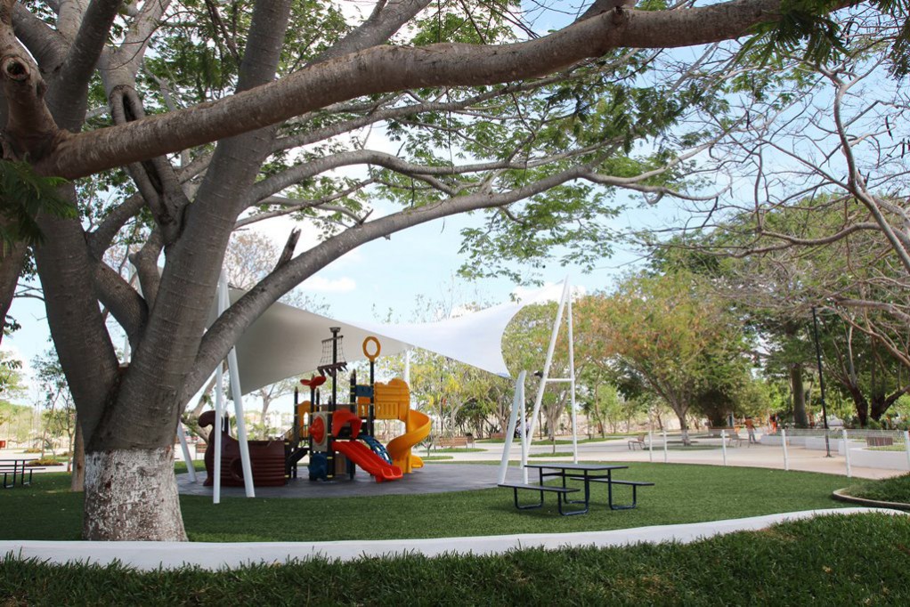 Entregan remodelación del Parque Kalia Entregan remodelación del Parque Kalia