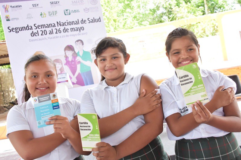 Inicia en Dzoncauich, segunda Semana Nacional de Salud Inicia en Dzoncauich, segunda Semana Nacional de Salud