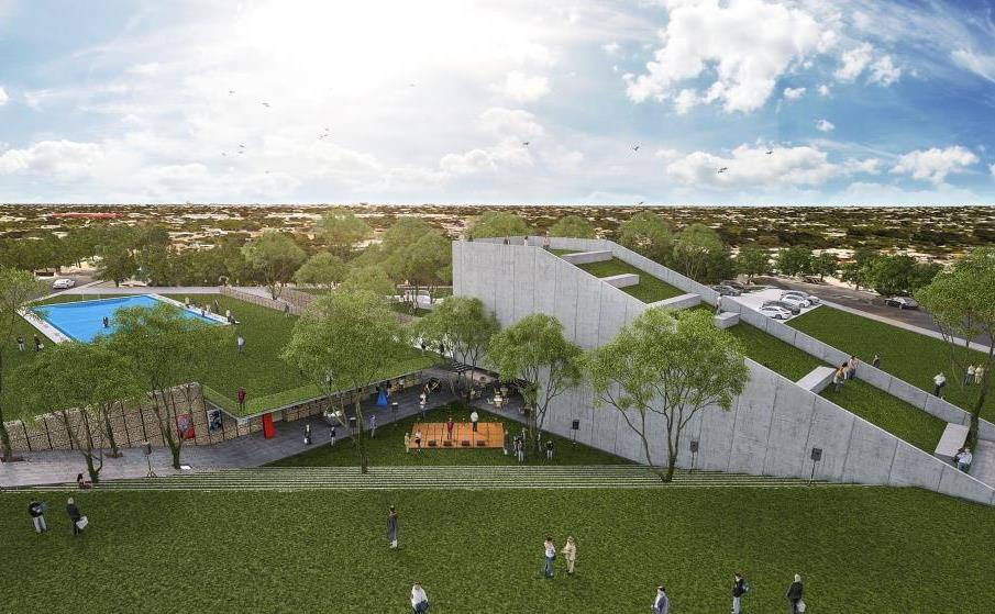 Inicia la construcción del Centro Cultural del Sur Inicia la construcción del Centro Cultural del Sur
