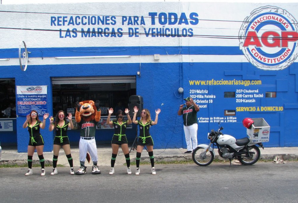 Convive con los Leones en Refaccionarias AGP Convive con los Leones en Refaccionarias AGP