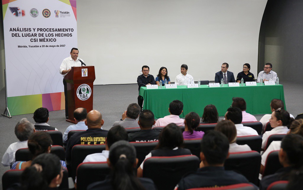 CSI México capacitará a peritos de Yucatán CSI México capacitará a peritos de Yucatán