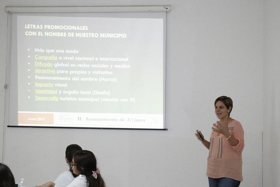 Tizimín contará con sus letras promocionales de colores Tizimín contará con sus letras promocionales de colores