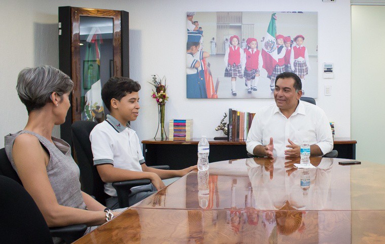 Estudiante yucateco en competencia internacional de matemáticas Estudiante yucateco en competencia internacional de matemáticas