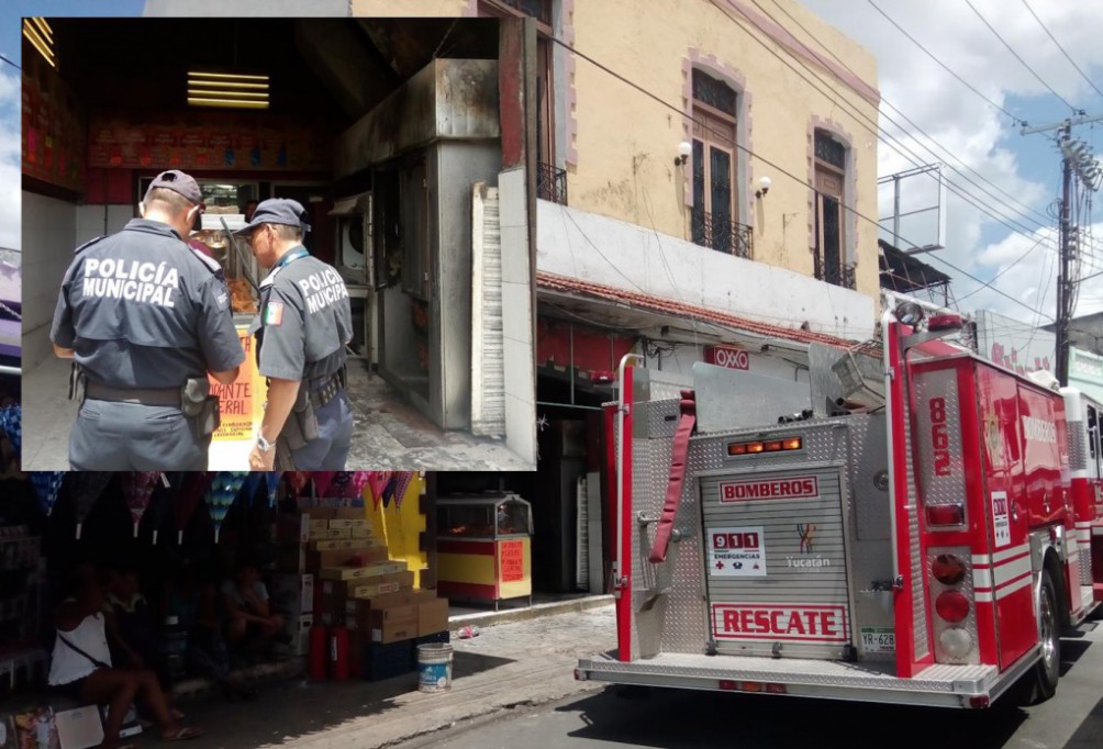 Incendio en pollería del Centro Incendio en pollería del Centro