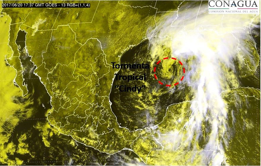 "Cindy" ocasionará tormentas en la Península "Cindy" ocasionará tormentas en la Península