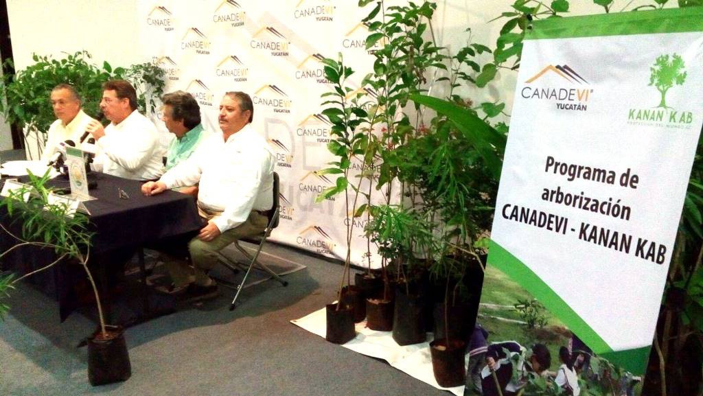 Canadevi reforestará zonas habitacionales Canadevi reforestará zonas habitacionales