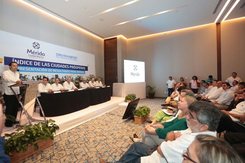 ONU-Hábitat presenta el Índice de Ciudades Prósperas para Mérida ONU-Hábitat presenta el Índice de Ciudades Prósperas para Mérida